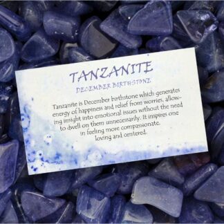 Tanzanite diamond halo necklace in 14k white gold