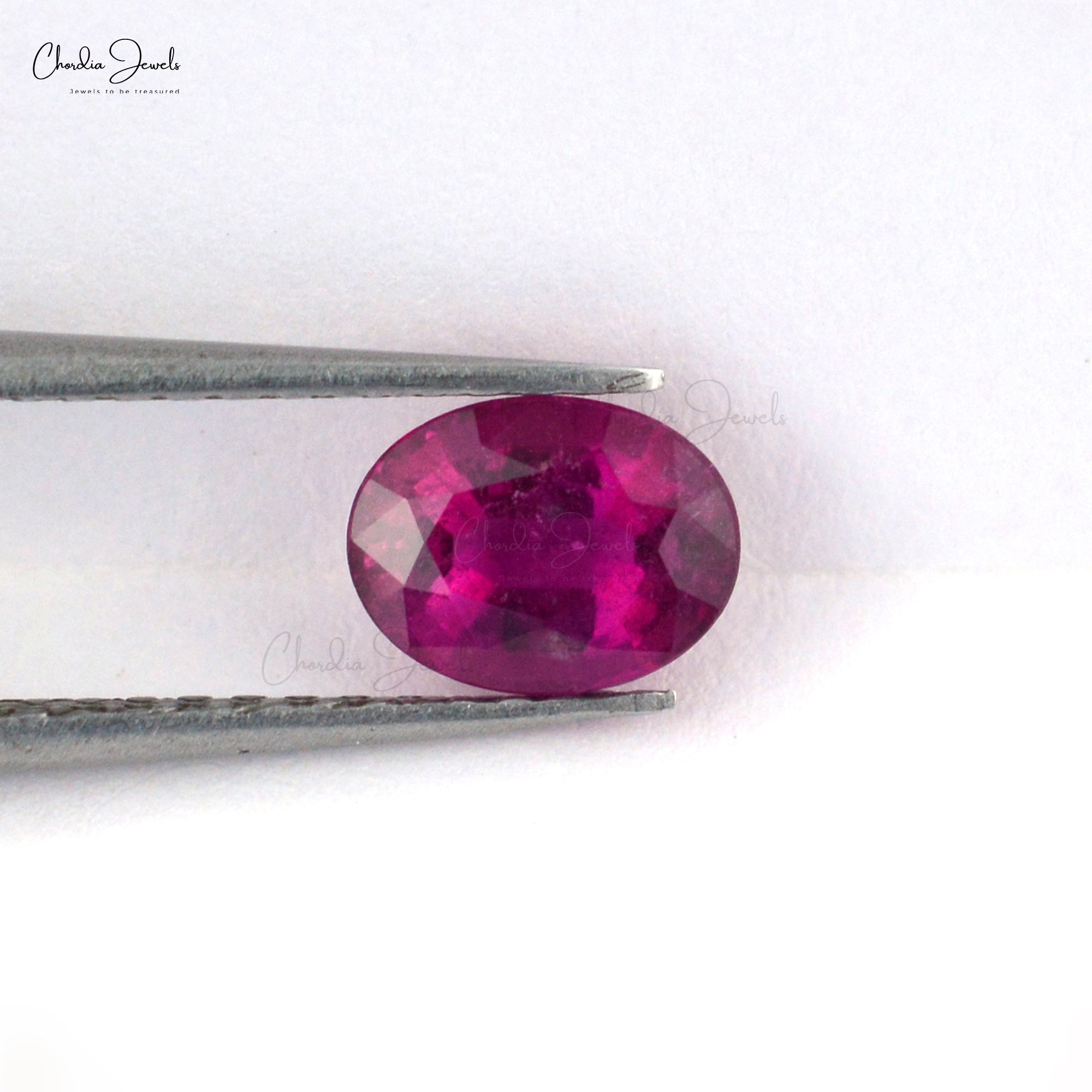 Top Grade 1.55 Carat Fine Oval Cut Rubellite Tourmaline Loose Gemstone for Sale, 1 Piece