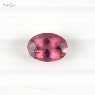 Fine Quality 10.50×7.50 MM Pink Tourmaline A Grade Oval Faceted Gemstone, 1 Piece