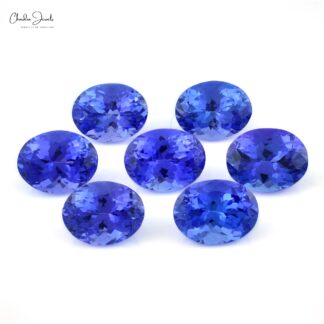 8X6MM AAA Grade Tanzanite Oval Cut Loose Gemstone for Wholesale, 1 Piece