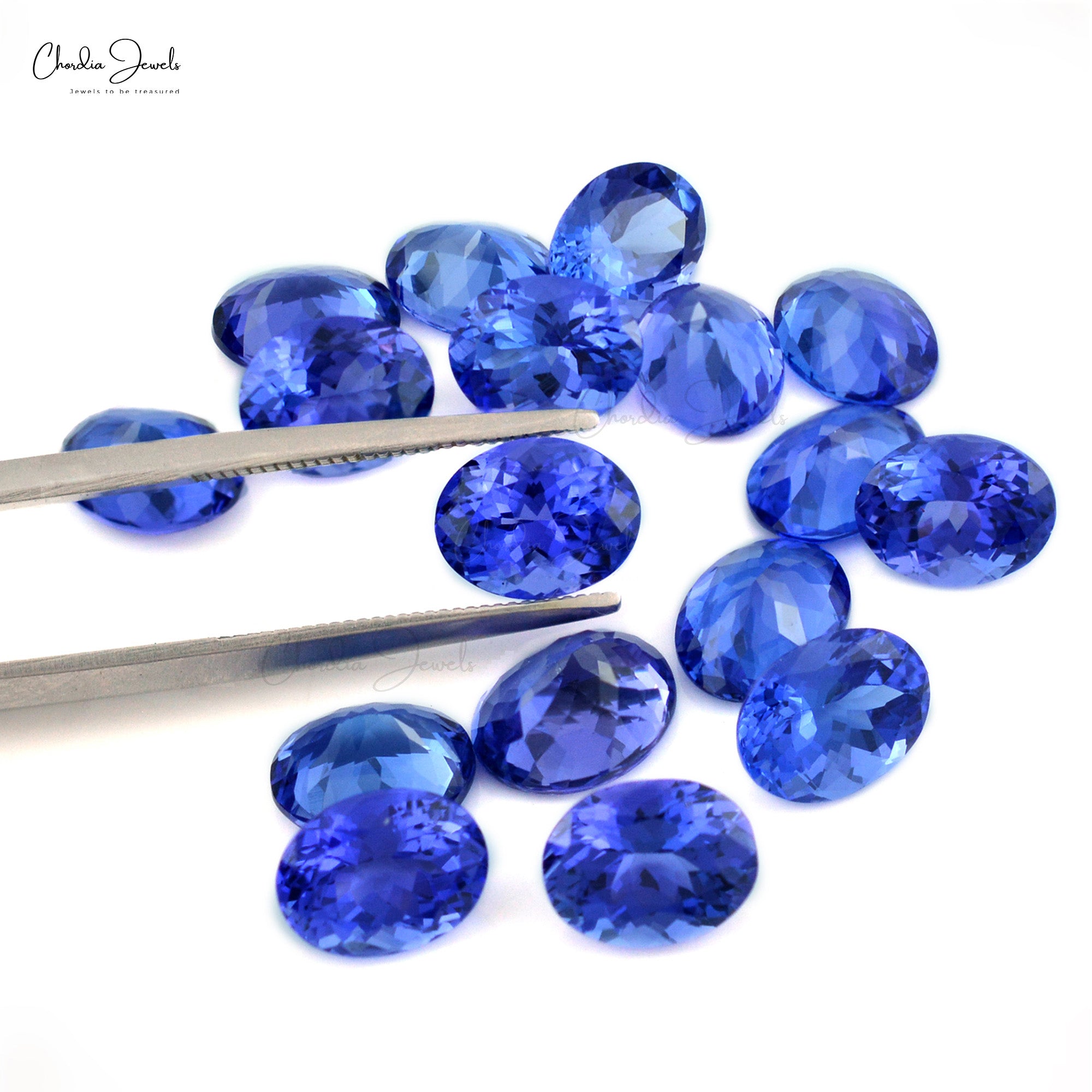 Wholesale 100% Natural AAA Tanzanite 6X4MM Oval Faceted Cut Loose Gemstone, 1 Piece