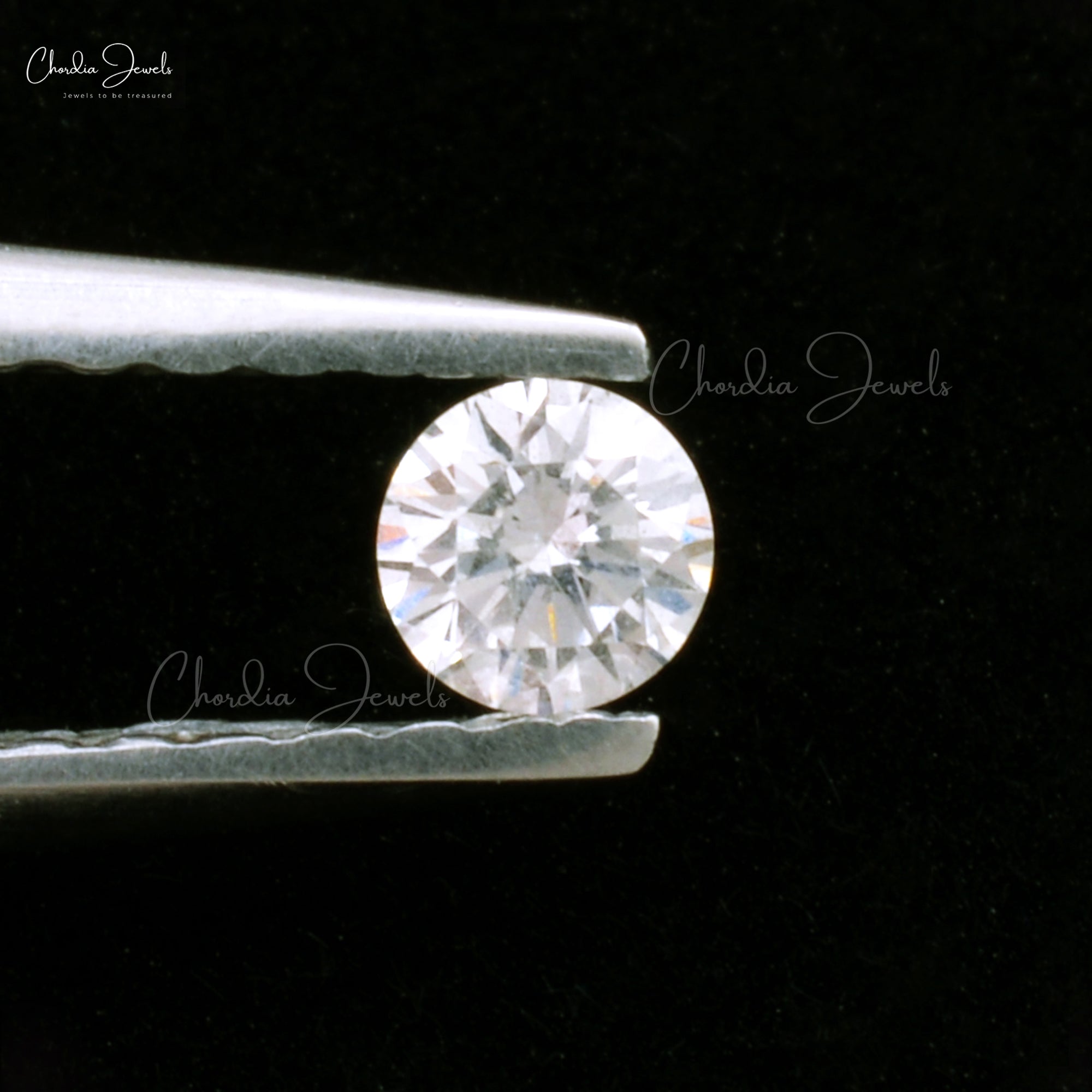 White Diamond I1-I2 / G-H 11 Sieve Faceted Round Cut 2.70MM Diamond, 1 Piece