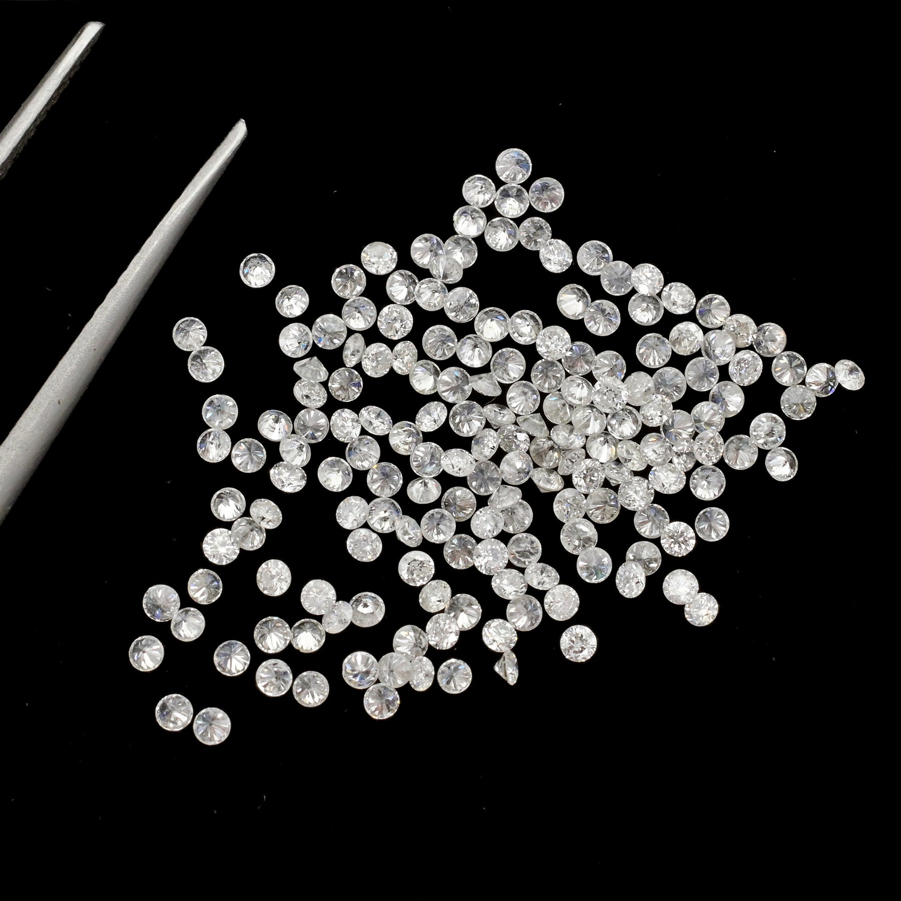 Brilliant Cut 1.40mm I1-I2 / G-H Star White Diamond Loose Stone For Jewelry Making, 1 Piece