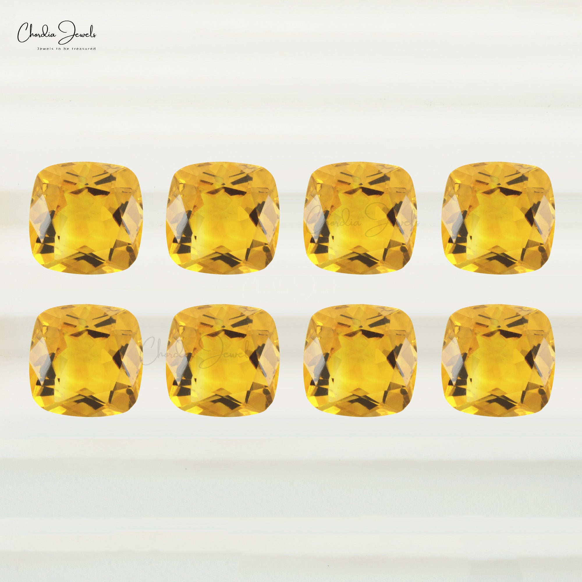 Top Quality Cushion Cut Citrine Loose Gemstone AAA Grade, 1 Piece