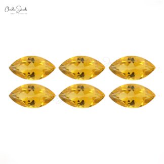 Top Quality Marquise Genuine Citrine Faceted Cut at Wholesale, 1 Piece