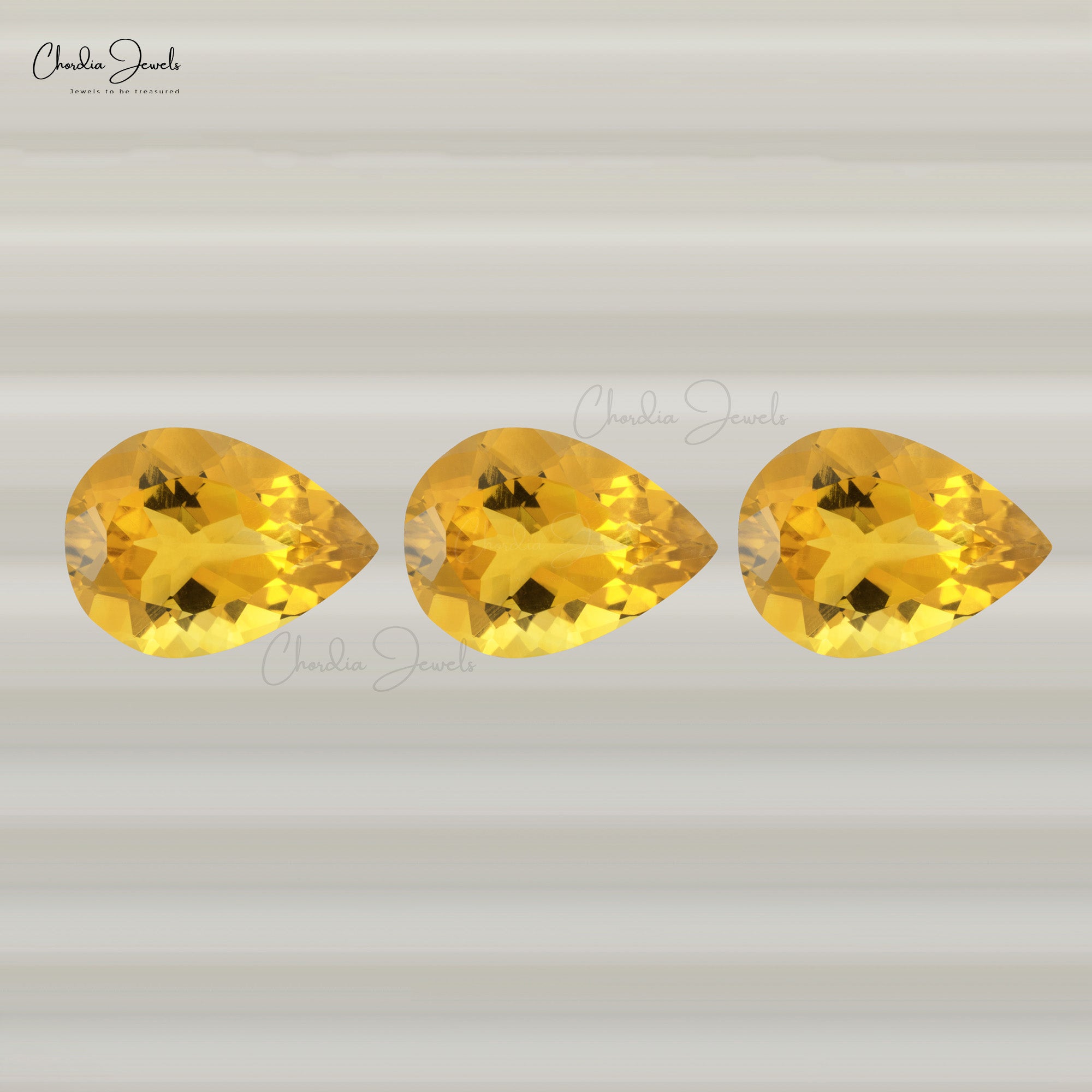 18×13 MM Fine Quality Citrine Pear Natural Loose gemstone at Discount Price, 1 Piece
