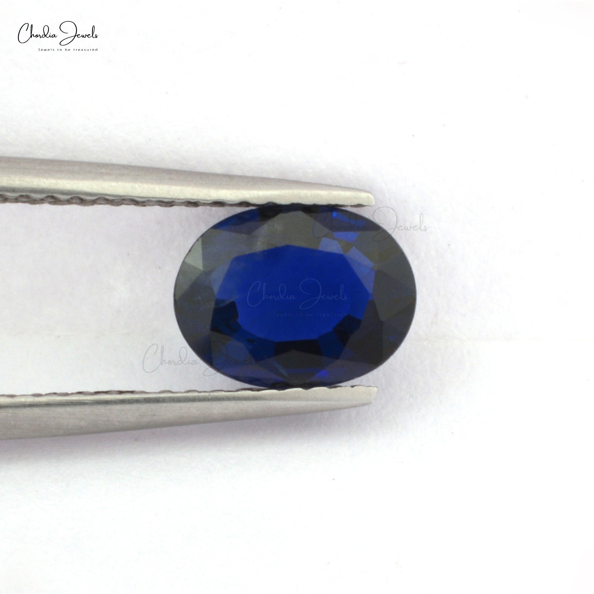 8x6mm Fine Quality Blue Sapphire Oval Faceted Fine Gemstone Wholesale Price, 1 Piece