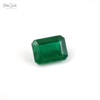 Super Top Grade Zambian Emerald Octagon Precious Gemstone 6.30 Carats