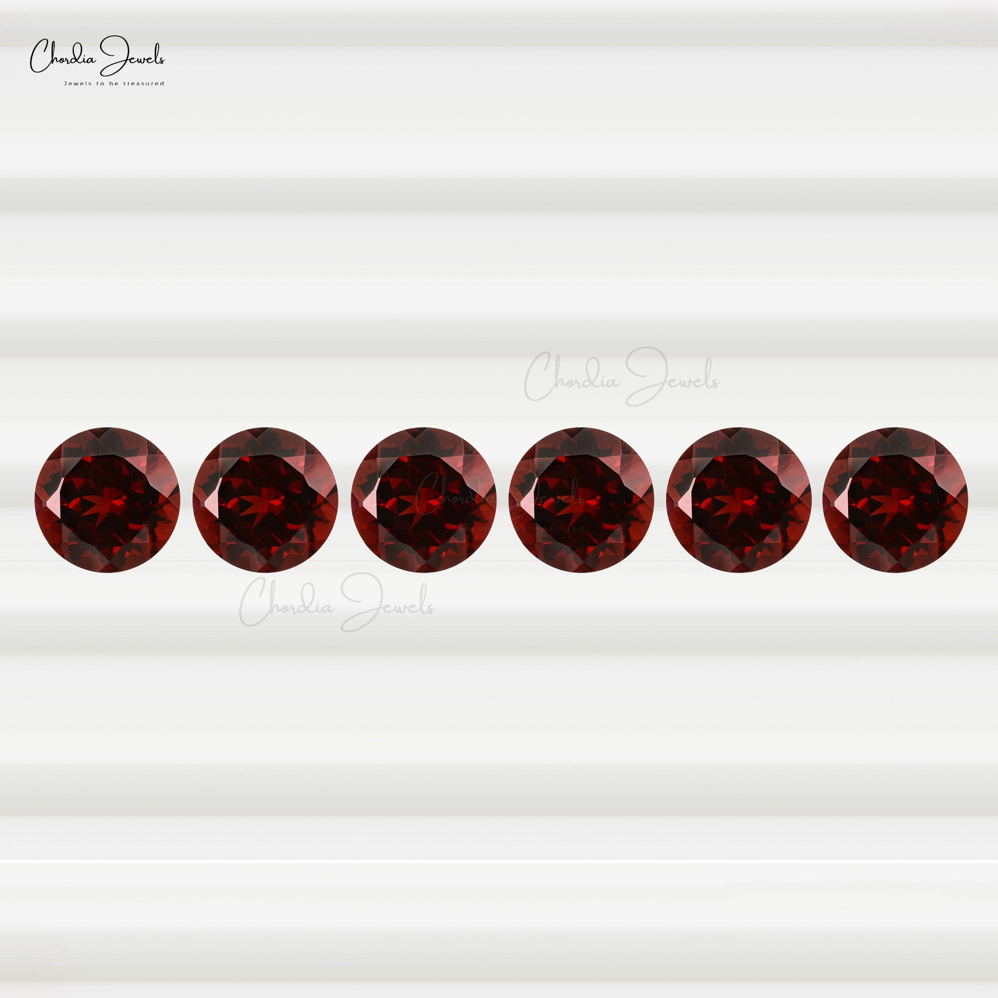 4mm-4.50mm 100% Genuine Top Grade Faceted Round Garnet, 1 Piece