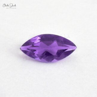 Natural 4x2MM AAA Quality African Amethyst Marquise Cut Loose Gemstone, 1 Piece