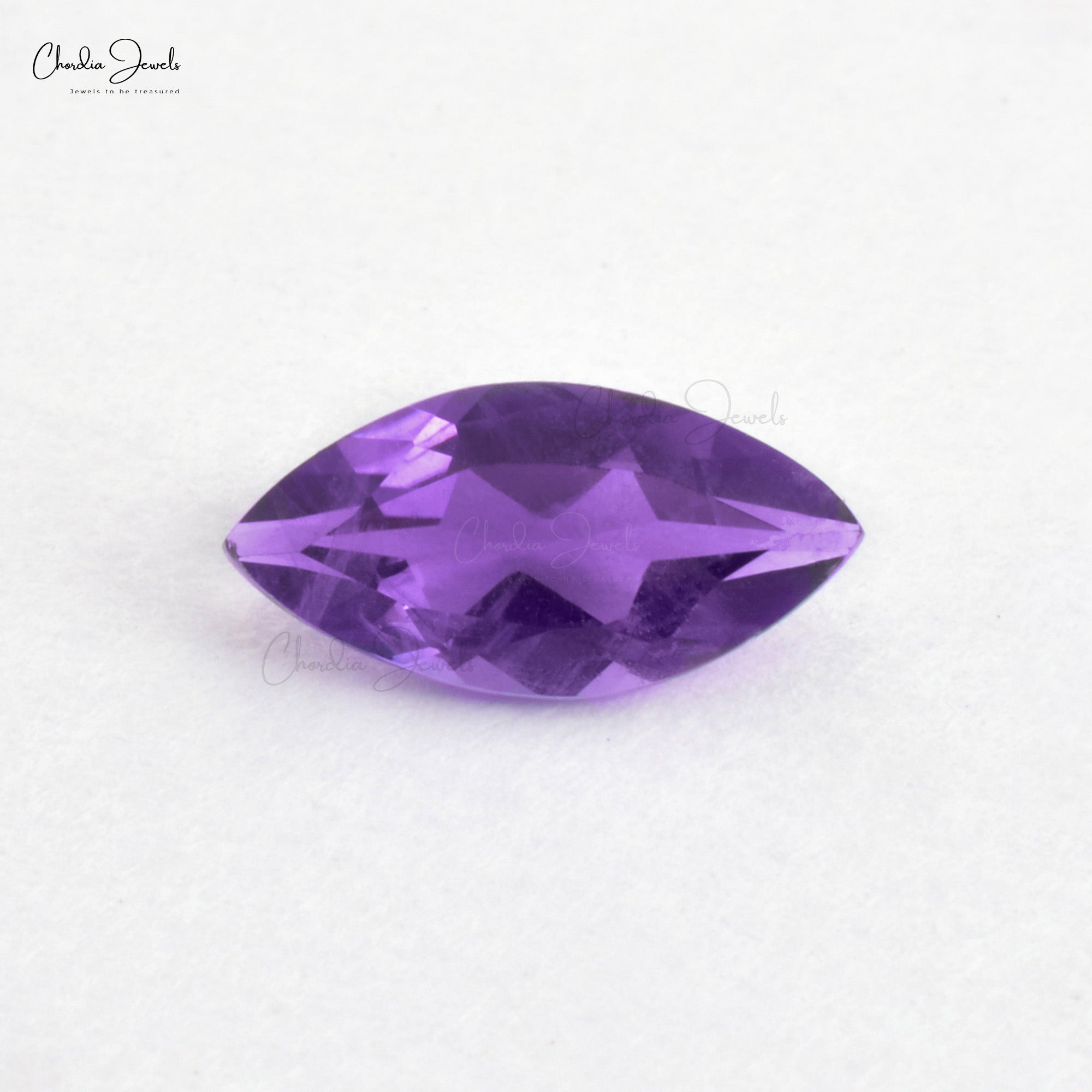 Natural 4x2MM AAA Quality African Amethyst Marquise Cut Loose Gemstone, 1 Piece