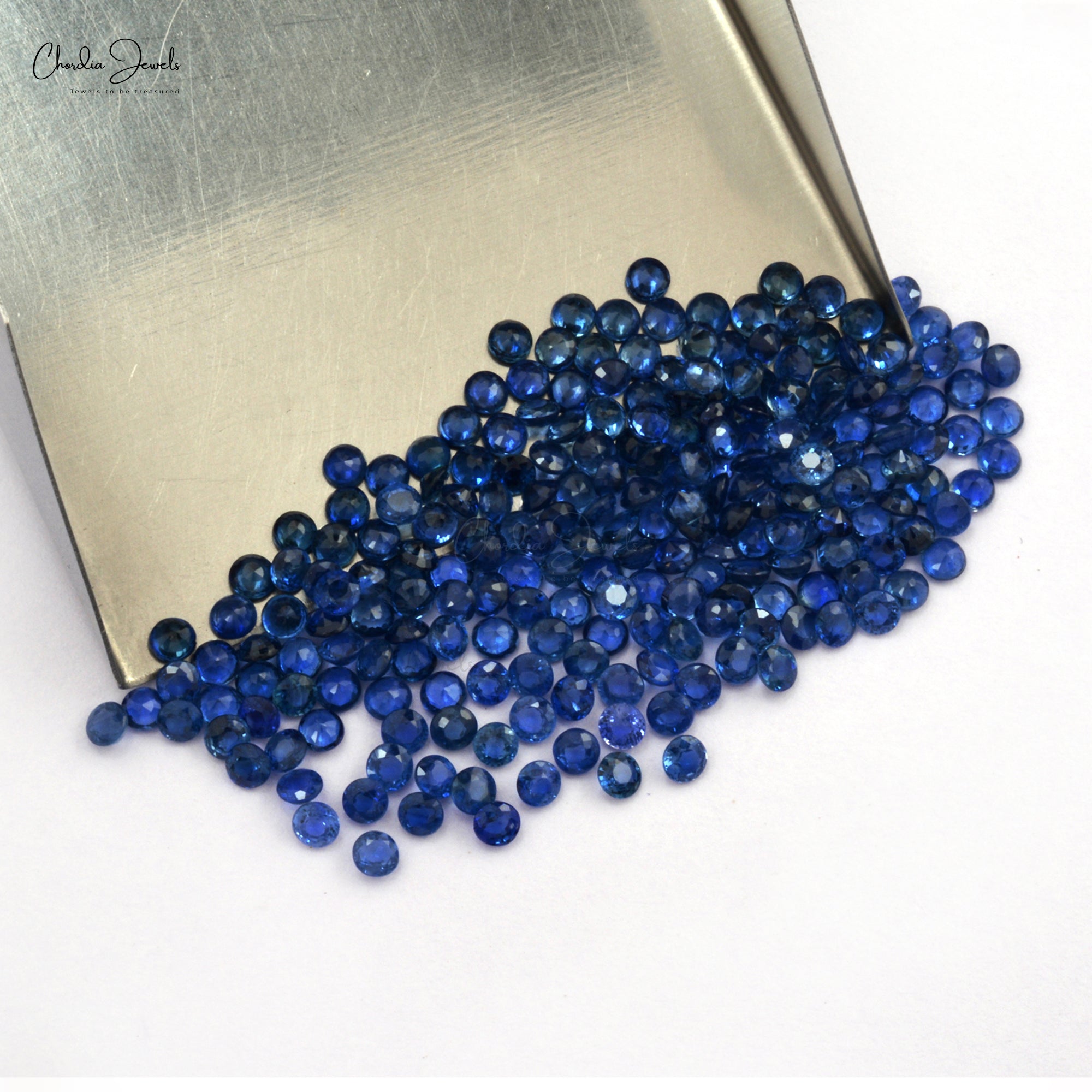 High Quality Genuine Blue Sapphire Faceted Round 2 mm – 2.50 mm, 1 Piece