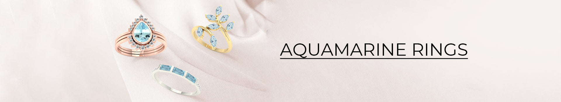 Aquamarine Rings