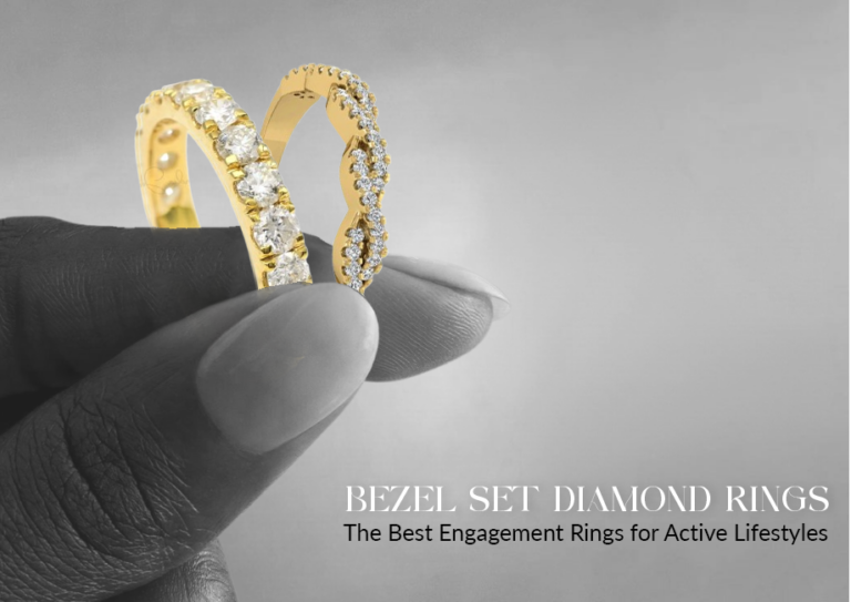 Bezel Set Diamond Rings