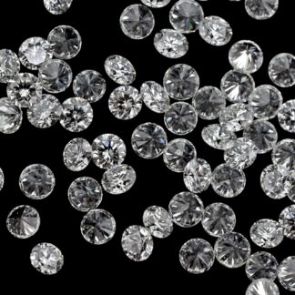 High Quality 2.30 – 2.60mm Melee Diamond SI Clarity Round Cut Loose Stone For Jewelry, 1 Piece