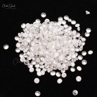 Natural Stars White Diamond 1.3 – 1.70MM Brilliant Cut S-I/G-H Color Loose Stones, 1 Piece