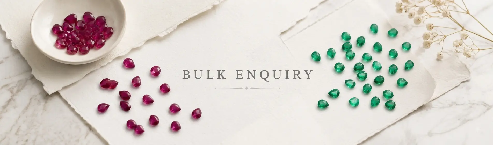 Fine Jewelry & Gemstone — Bulk Enquiry