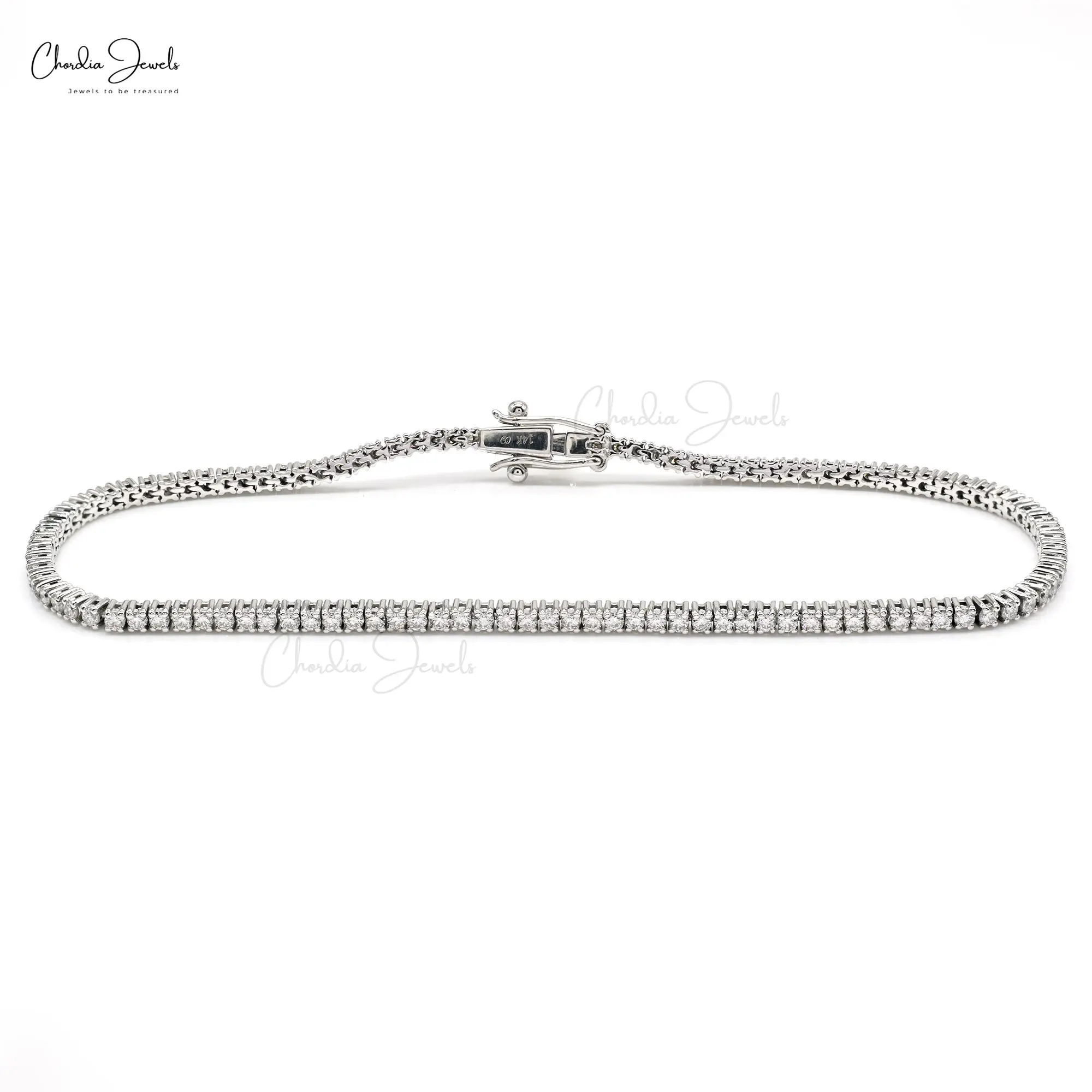 white gold tennis bracelet
